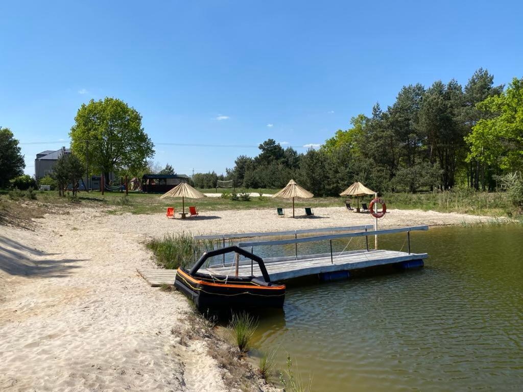 Zacisze U Rysia Villa Brochow Exterior photo